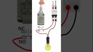 limit switch animation #electricalshorts #ytshort #shortvideos #electricaltips #electricalwiring