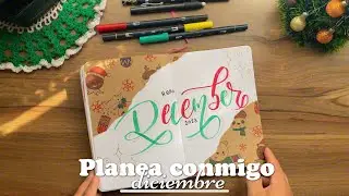 Planea conmigo Diciembre 🎄 // chisme y bujo