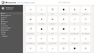 Icon downloader web project in PHP