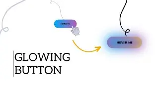 how to make glowing button with css3 | hover effect in css3