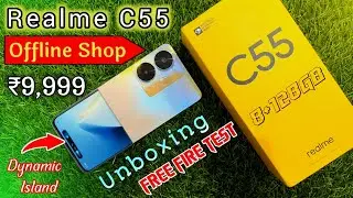 Realme C55 Offline Unit Unboxing - Free Fire Test - Best Gaming phone under 10k🔥