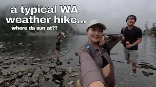 COME ON A SPONTANEOUS HIKING DAY TRIP WITH MY FRIEND AND I | Snow Lake Trail