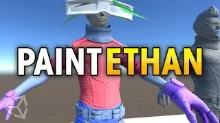 Unity: Paint Ethan Character UV Texture