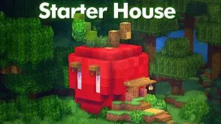 Apple Starter House Tutorial 🍎 Minecraft