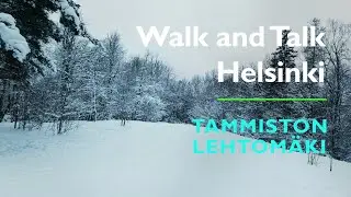 MEDITATING WALK IN SNOW FOREST | Winter in Finland