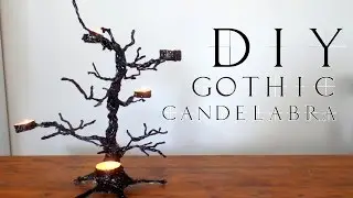 DIY Gothic Candelabra (greek subs)