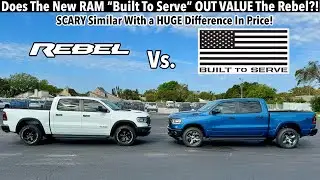 2024 Ram 1500 Rebel Vs 2024 Ram Built To Serve: HEAD TO HEAD TEST DRIVE+REVIEW