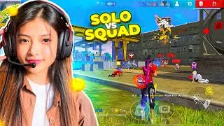 SOLO VS SQUAD 😱💀 | EASY PEASY 😎🔥