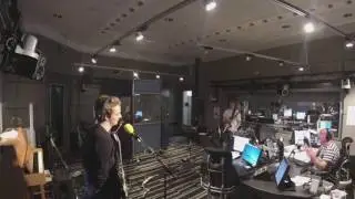 Pip Blom at BBC6 with Marc Riley