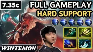 7.35c - Whitemon DISRUPTOR Hard Support Gameplay 27 ASSISTS - Dota 2 Full Match Gameplay