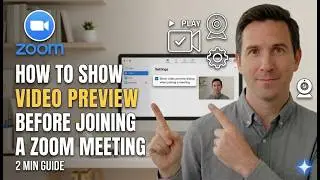 How to Show Video Preview Before Joining a Zoom Meeting 2 Minutes