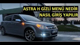 Astra H Gizli Menü Orjinal veya Sonradan Takılan Teyp İle Nasıl Açılır - Gizli Menü Aküyü Bitirir mi