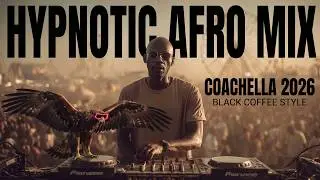HYPNOTIC AFRO HOUSE 2026 🌴 Black Coffee Style | Festival Coachella Vibes☕️