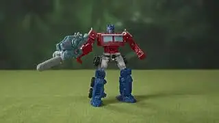 Transformers: Rise of the Beasts - Beast Weaponisers Optimus Prime & Chainclaw Figures
