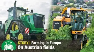 A visit to the Hardegg Estate | Arable farming, Potato harvest & Grape harvest | Biodiversity