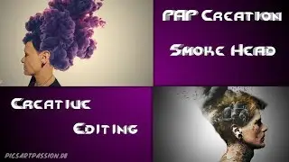 Creative Editing- Smoke Head - SpeedArt - by PAP Creation