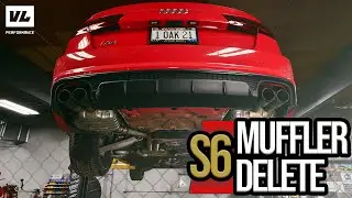 Audi S6 Custom Exhaust clip
