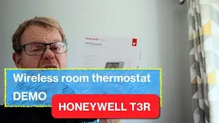 Wireless room thermostats for central heating - Honeywell T3R
