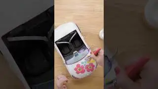 DIY Barbie Car Upcycle with Napkin Decoupage