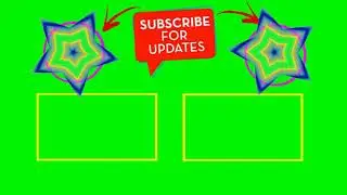 4K ✔️ Stars Burst Effects Transition green screen animation stars part 5