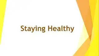 How to stay healthy | Class 1 | E.V.S.