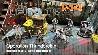 Infinity N4 Battle Report - ITS 14 OSSS  vs. Haqqislam