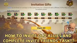 Homecoming Event Started! || Invite old Allies - how to do that phrase  ! Lords Mobile || F2P guide