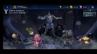 Injustice 2 Mobile Dawn of Apokolips Darkseid One Shot without Solo Artifacts