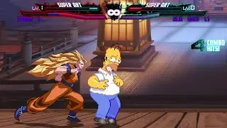 Comment Request: Homer Simpson vs SSJ3 Goku