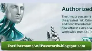 Eset smart security 5 username and password 2017