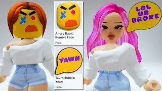 GET THIS *FREE* UGC FACE, ACCESSORIES & MORE 😍🤗 Roblox