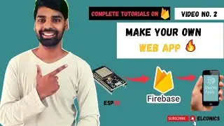 How to build own custom webapp | Firebase IOT WebApp  | Firebase part 2 🔥🔥