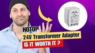 24 Volt Transformer, 40 VA AC Transformer Plug in with PTC Fuse 24V Adapter(1 Pack)