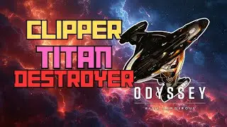 Imperial Clipper Titan Destroyer Field Testing in Elite Dangerous