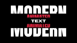Split Typography Animation Tutorial in Canva