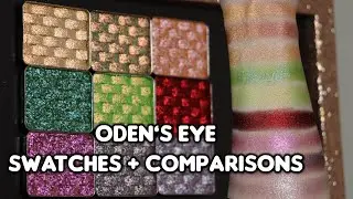 Oden's Eye Jewel Shine Collection || In Depth Swatches + Comparisons ♥