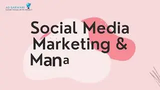 Social Media Marketing & Management