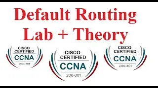 Default Routing Lab + Theory | CCNA Default Routing | Routing Protocol | CCNA Routing @Kunaltechops