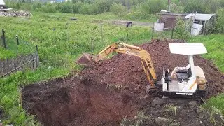 Попал на деньги.Ремонт мини-экскаватора Янмар 221