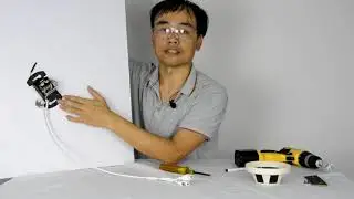 How to install smoke detector camera part 1 - Retail