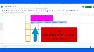 Google Sheets: Calendar