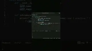 self keyword in python #pythonself #pythonforbeginners #pythontutorial #python