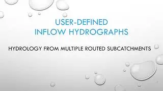 MHFD_Detention - Hydrology Overrides