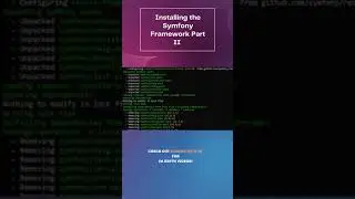 Symfony Command Install Website Skeleton Part II 