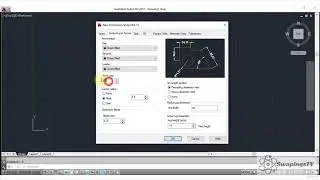 AutoCAD Basics - Beginners Easy Command Tutorial- DIMENSION STYLE Command | #Shorts Video | #AutoCAD