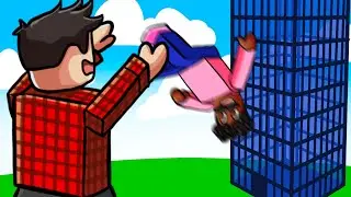 ZNISZCZYŁEM NAJWIĘKSZĄ WIEŻĘ Z PUZONIKIEM | ROBLOX