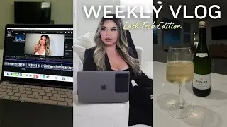 LASH TECH / CONTENT CREATOR | LASH LIFE + RANDOMNESS + DIY HEADSHOTS + day in my life