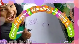 Tracing video for nursery school kids learn with Google,
