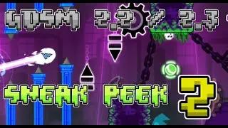 Geometry Dash 2.2 / 2 3 PC (GDSM) 0.9 SNEAK PEEK 2