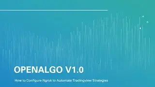 How to Configure Ngrok for OpenAlgo to Automate Tradingview Strategies